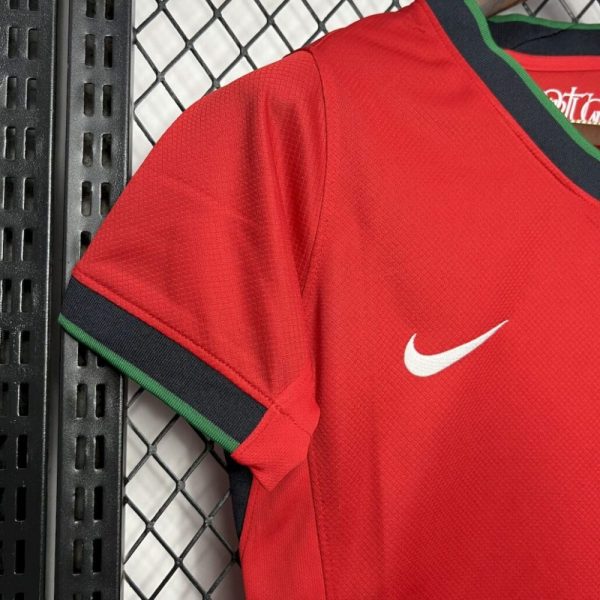 Portugal 2024/25 Euro Home Womens Jersey - Image 4