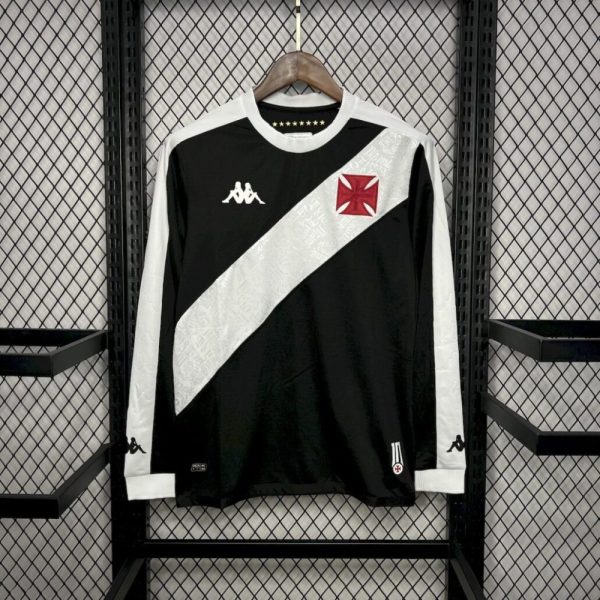 Vasco Da Gama 2024/25 Home Long Sleeves Jersey - Image 7