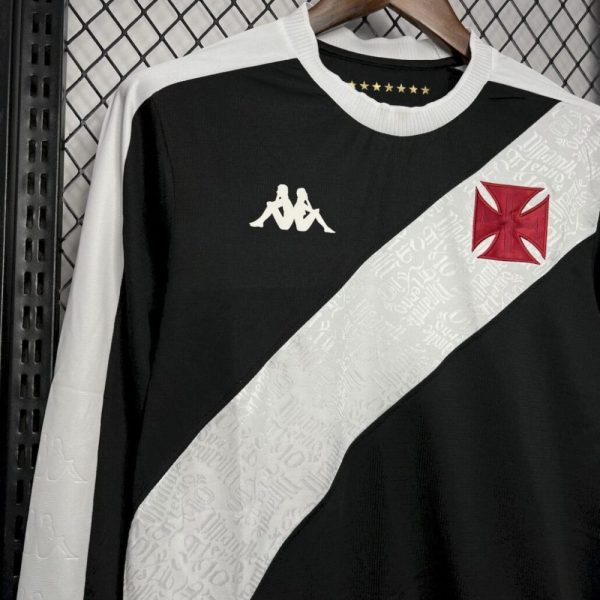Vasco Da Gama 2024/25 Home Long Sleeves Jersey - Image 3