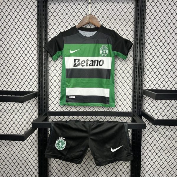 Sporting Cp 2024/25 Home Kids Kit