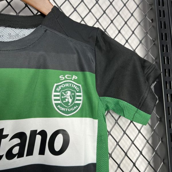 Sporting Cp 2024/25 Home Kids Kit - Image 5