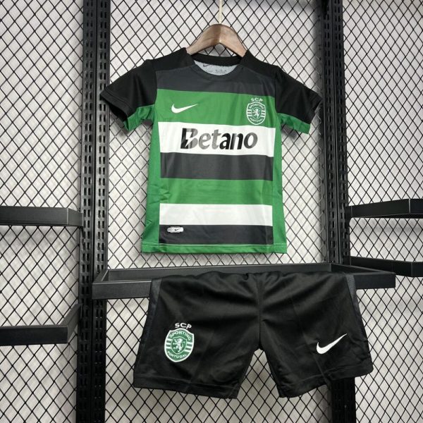 Sporting Cp 2024/25 Home Kids Kit - Image 3