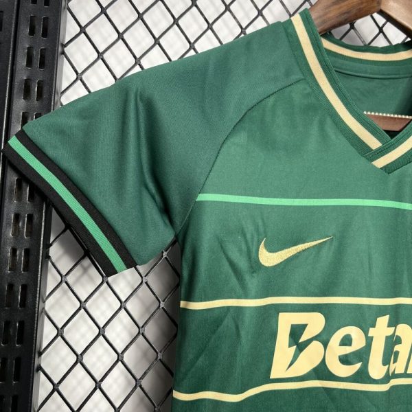 Sporting Cp 2024/25 Away Kids Kit - Image 4