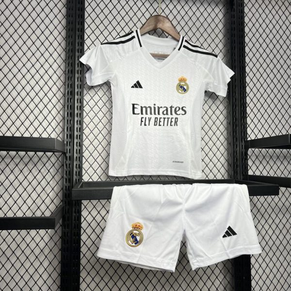 Real Madrid 2024/25 Home Kids Kit - Image 3