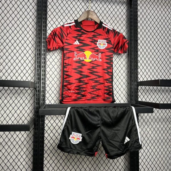 New York Red Bulls 2024/25 Away Kids Kit - Image 3