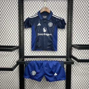 Manchester United 2024/25 Away Kids Kit