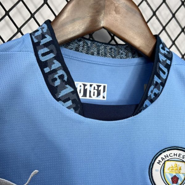 Manchester City 2024/25 Home Kids Kit - Image 6