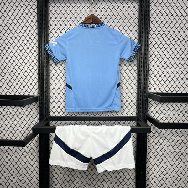 Manchester City 2024/25 Home Kids Kit - Image 2