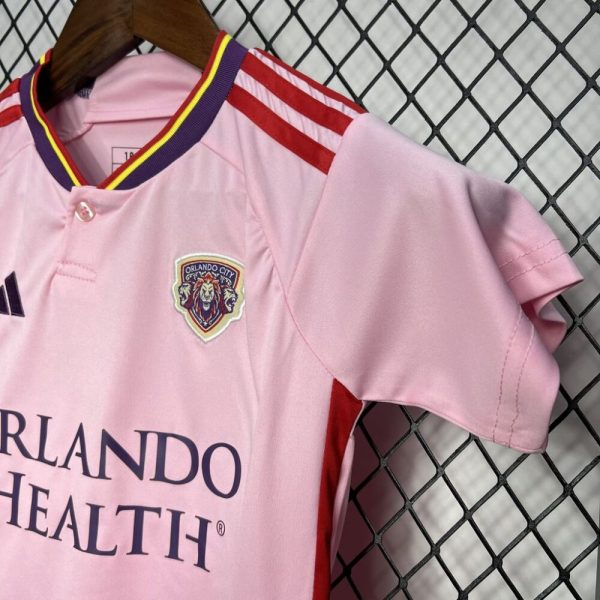 Orlando City 2024/25 Away Kids Kit - Image 6