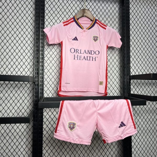 Orlando City 2024/25 Away Kids Kit - Image 4