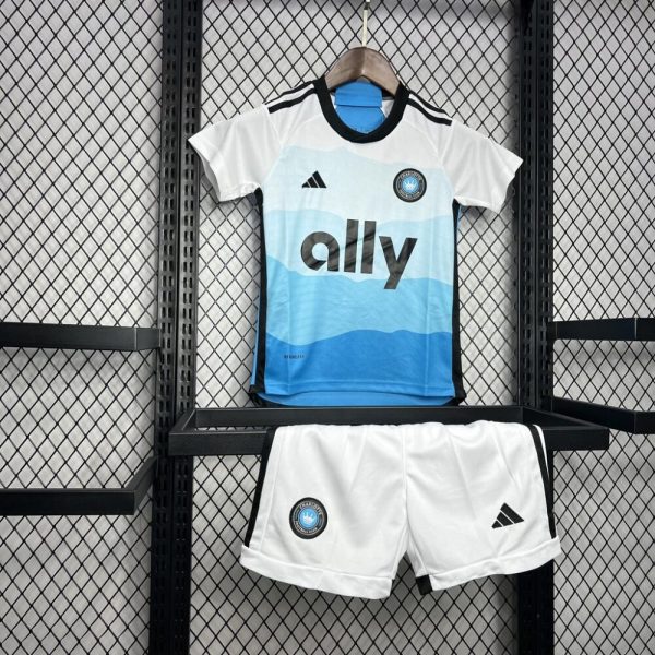 Charlotte Fc 2024/25 Home Kids Kit - Image 3