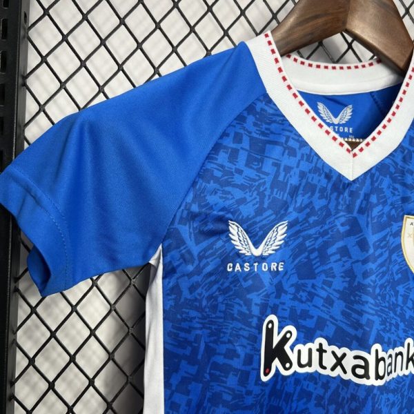 Athletic Bilbao 2024/25 Away Kids Kit - Image 4
