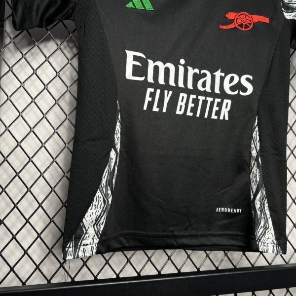 Arsenal 2024/25 Away Kids Kit - Image 4