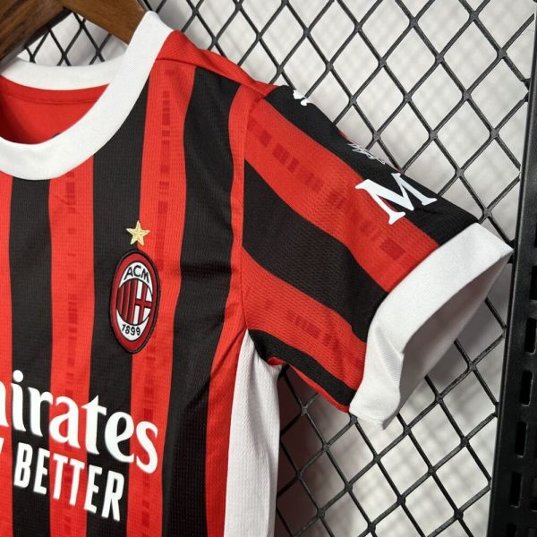 Ac Milan 2024/25 Home Kids Kit - Image 9