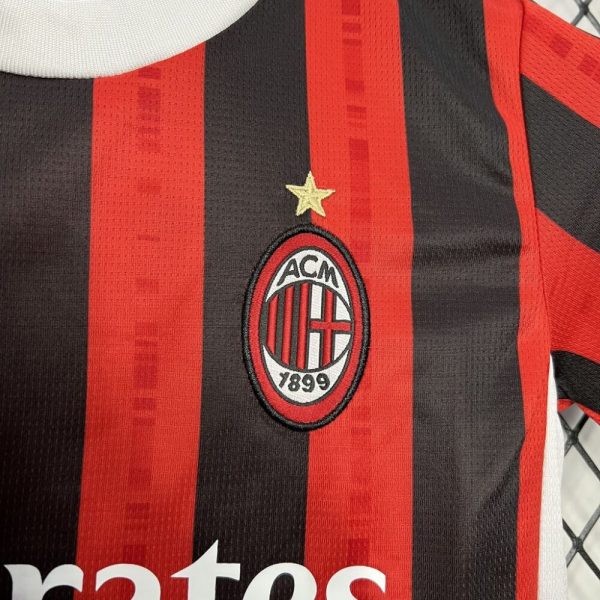 Ac Milan 2024/25 Home Kids Kit - Image 8