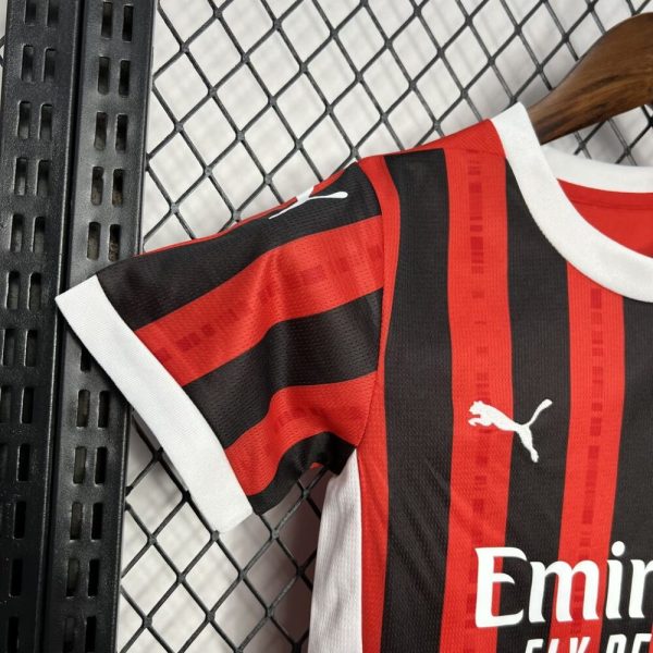Ac Milan 2024/25 Home Kids Kit - Image 7