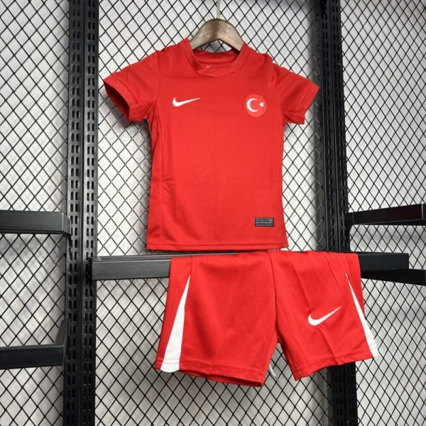 Turkiye 2024-25 Euro Away Kids Kit - Image 3