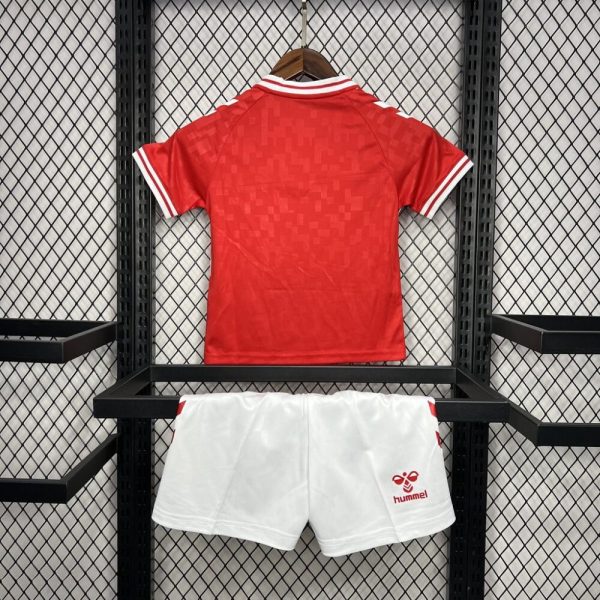 Denmark 2024/25 Euro Home Kids Kit - Image 2