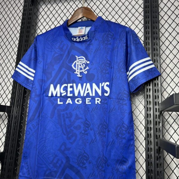 Rangers 1994/96 Home Retro Jersey - Image 4