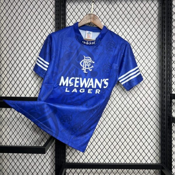 Rangers 1994/96 Home Retro Jersey - Image 3