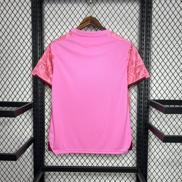Cd Palestino 2023/24 Pink Training Pre-Match Training Jersey - Image 2