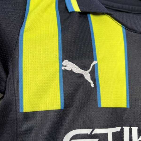 Manchester City 2024/25 Away Kids Kit - Image 4