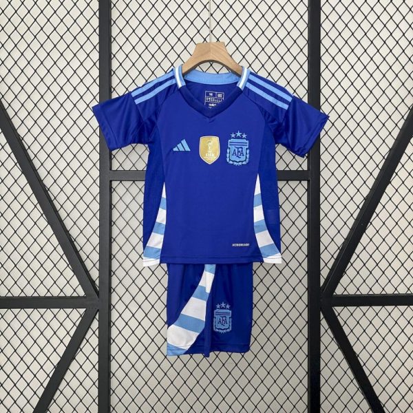 Argentina 2024/25 Away Kids Kit