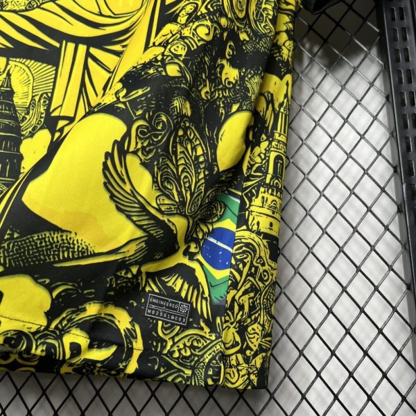 Brazil 2024/25 Special Edition Yellow Jersey - Image 6