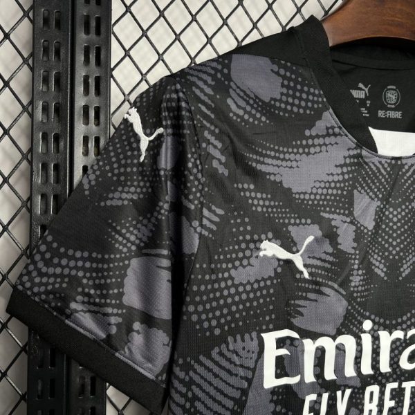 Ac Milan 2024/25 Goalkeeper Jersey Black - Image 4