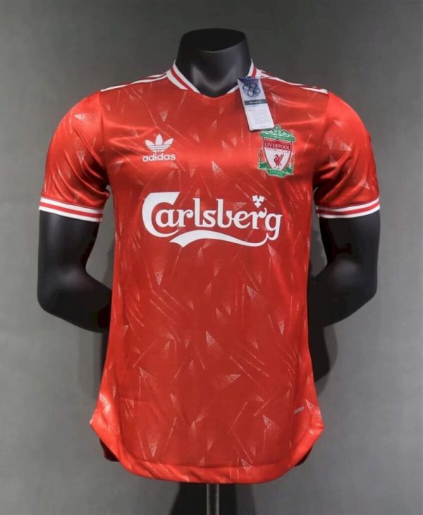 Liverpool 2024/25 Beatles Red Classic Jersey Player Version