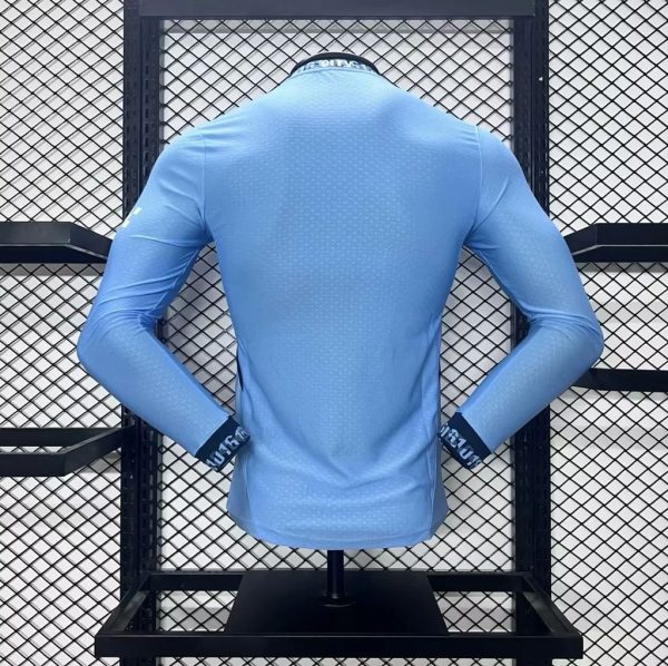 Manchester City 2024/25 Home Long Sleeves Jersey Player Version - Image 2