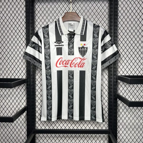Atl¨¦Tico Mineiro 1995 Home Retro Jersey - Image 4