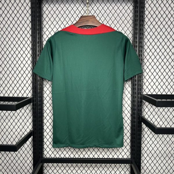 Liverpool 2024/25 Pre-Match Training Dark Green Jersey - Image 2