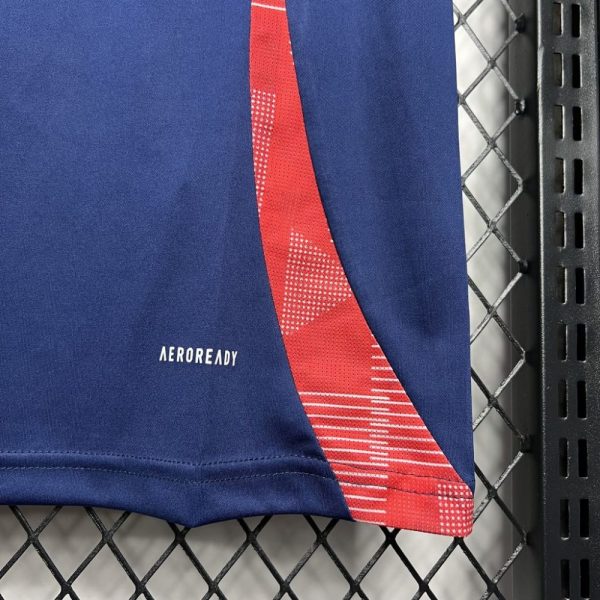 Manchester United 2024/25 Dark Blue Pre-Match Training Jersey - Image 5