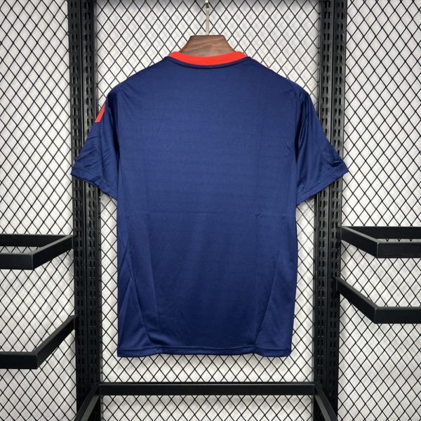 Manchester United 2024/25 Dark Blue Pre-Match Training Jersey - Image 2