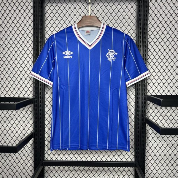 Rangers 1982/84 Home Retro Jersey - Image 7