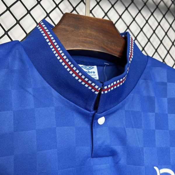 Rangers 1987/90 Home Retro Jersey - Image 7