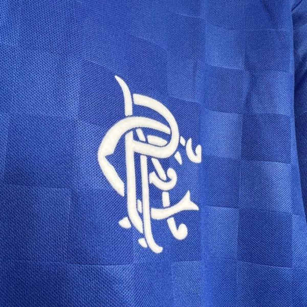 Rangers 1987/90 Home Retro Jersey - Image 4