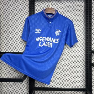 Rangers 1987/90 Home Retro Jersey