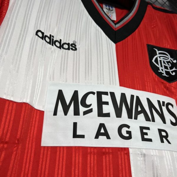 Rangers 1995/96 Away Retro Jersey - Image 5