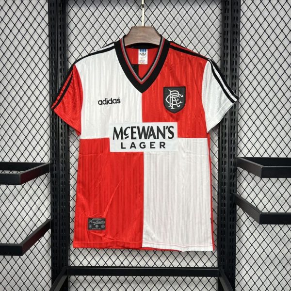 Rangers 1995/96 Away Retro Jersey - Image 3