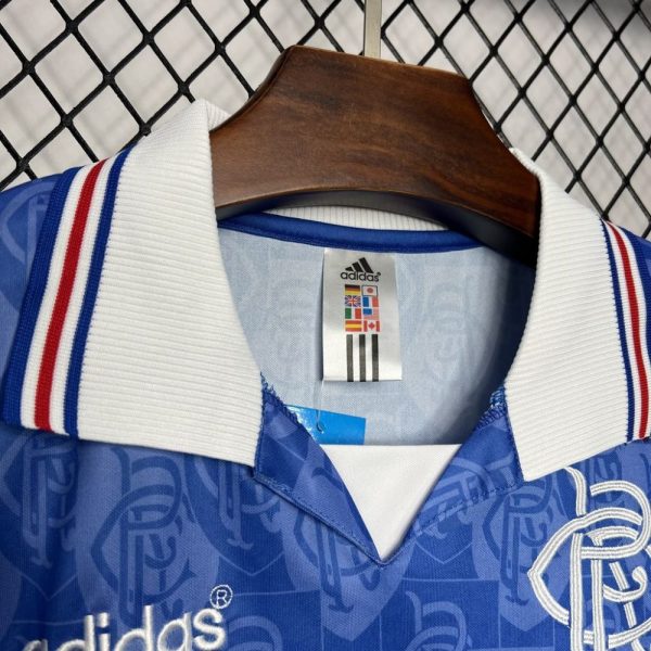 Rangers 1996/97 Home Retro Jersey - Image 4
