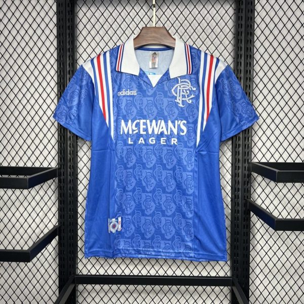 Rangers 1996/97 Home Retro Jersey - Image 3