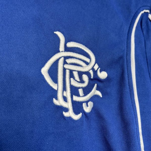 Rangers 1999/01 Home Retro Jersey - Image 6