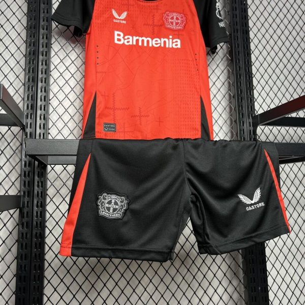 Bayer 04 Leverkusen 2024/25 Home Kids Kit - Image 6