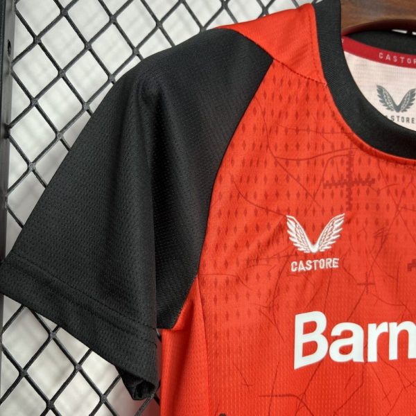 Bayer 04 Leverkusen 2024/25 Home Kids Kit - Image 3