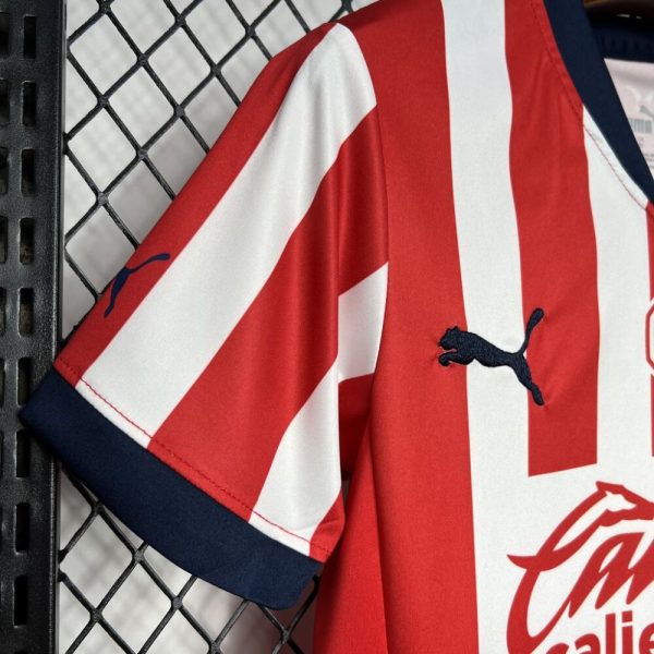 Chivas 2024/25 Home Kids Kit - Image 7