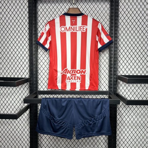 Chivas 2024/25 Home Kids Kit - Image 2