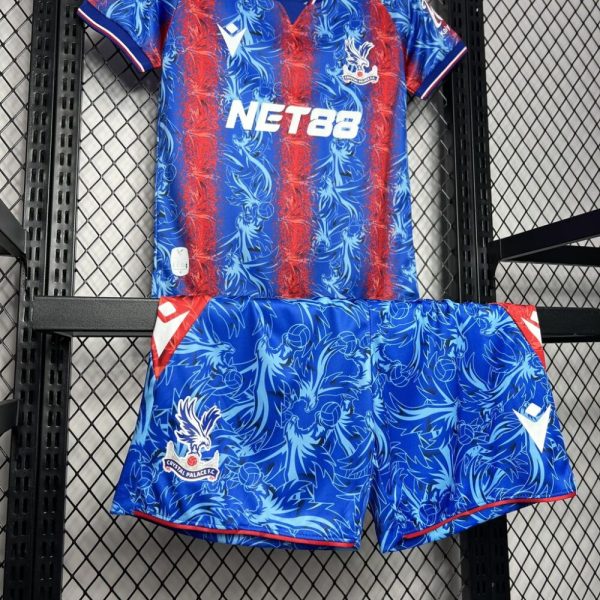 Crystal Palace 2024/25 Home Kids Kit - Image 6