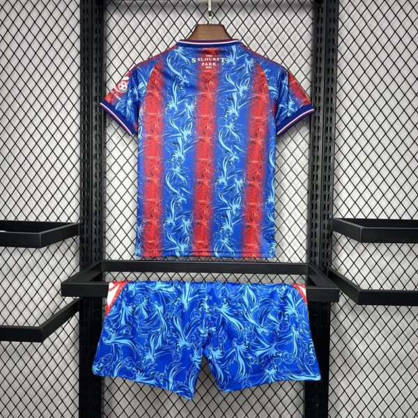 Crystal Palace 2024/25 Home Kids Kit - Image 2